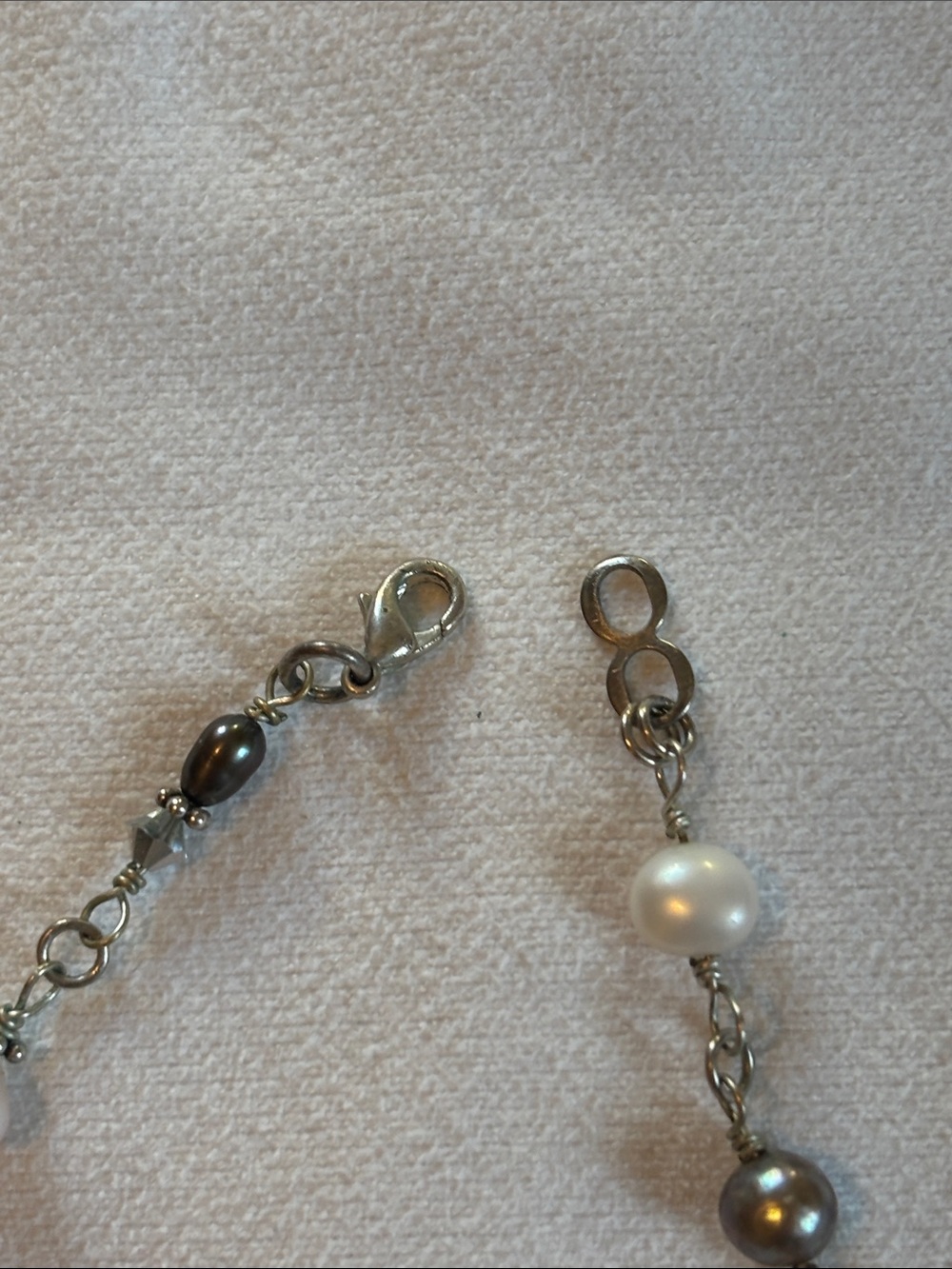 Unique silver statement necklace - Picture 4 of 4